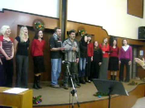 Gospelová vánoční bohoslužba na VOŠMT 2008
