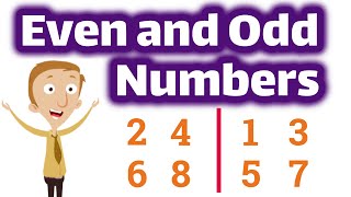 Even and Odd Numbers | 1st Grade and 2nd Grade Math Lessons