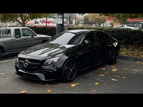 DAILYING A MERCEDES E63S REVIEW POV