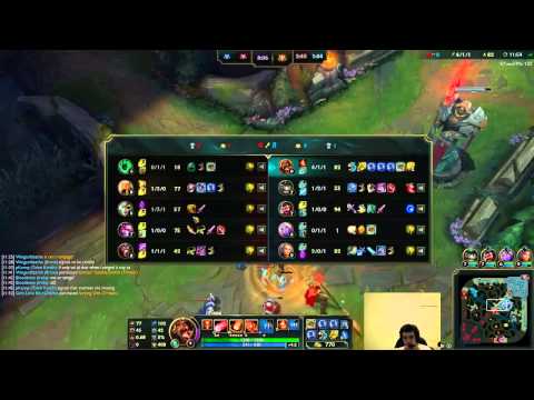 Brand Gameplay - Wingsofdeath as Brand vs Azir Mid