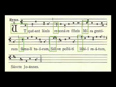 Himno a San Juan Bautista (Guido d'Arezzo)