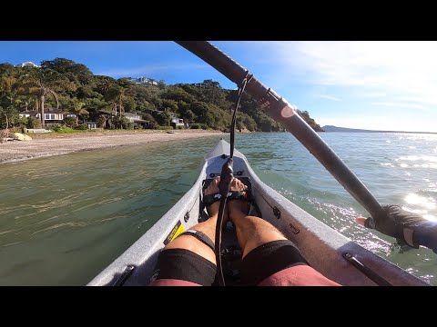 Kayaking the Tāmaki River in Auckland - Epic V7 surf ski