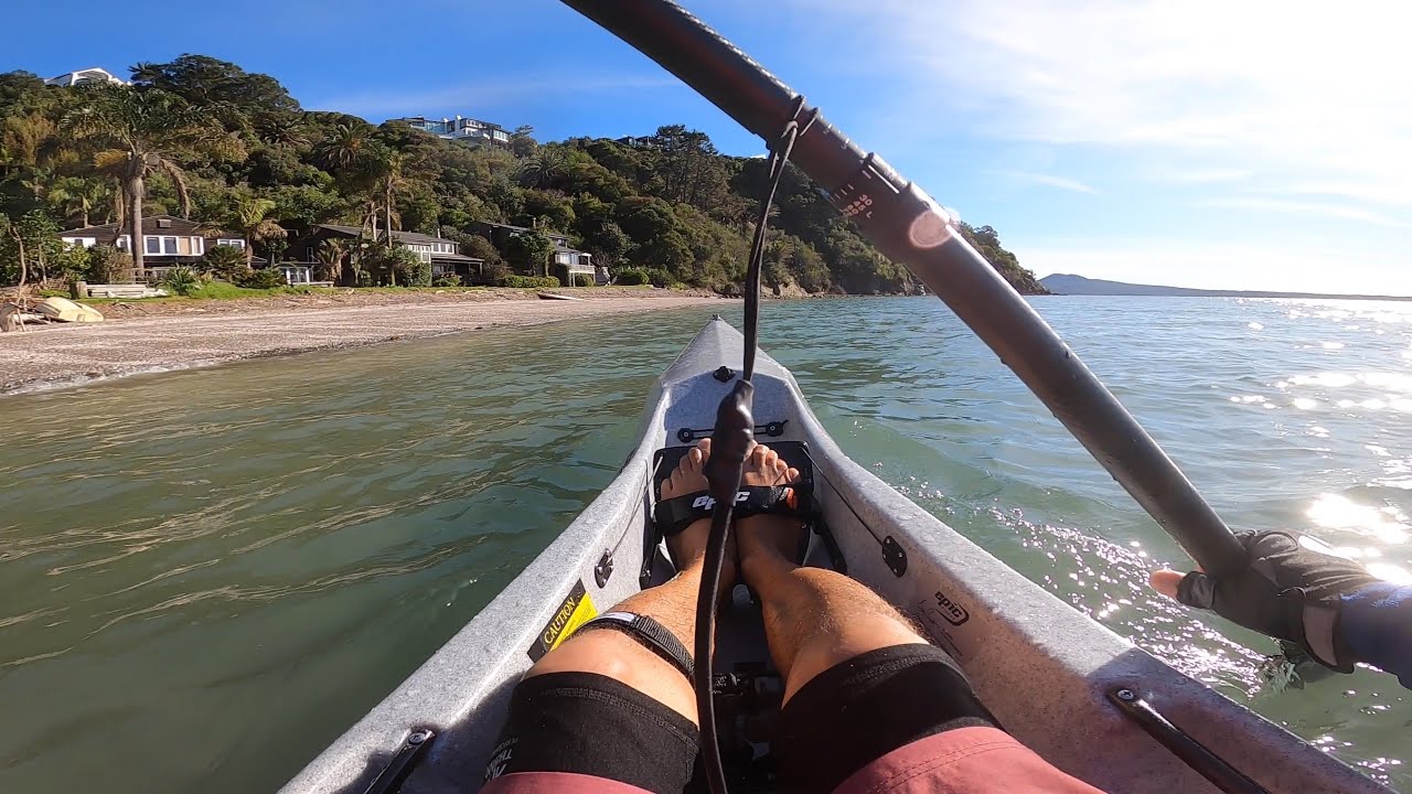 Kayaking the Tāmaki River in Auckland - Epic V7 surf ski