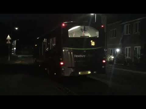 Newbury & District Wright Streetlite 161 (RE63 EOF) On Route 1a To Thatcham