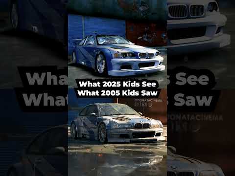 BMW M3 GTR E46 In RAIN | Remake Vs Original