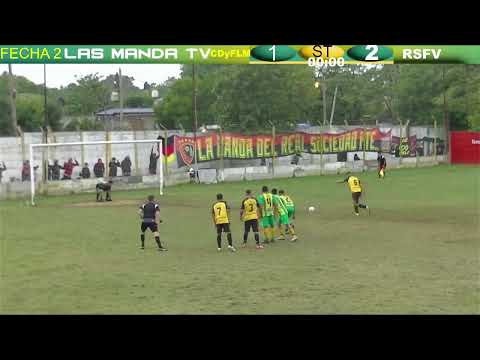 Las Mandarinas 3 Real Sociedad 3 - Fecha 2 - Torneo Elite - Asociación Metropolitana de Fútbol