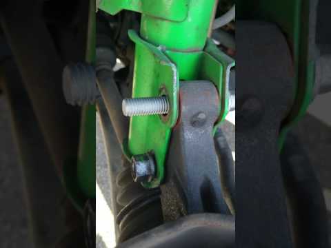 Installing SPC Camber Bolts