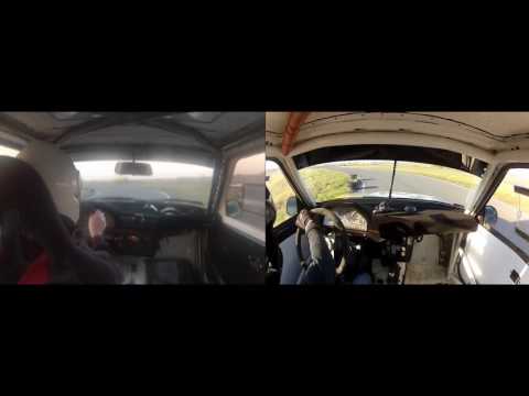 IX Power Stage Bednary 3 - Mateusz Kaczmarek (Toyo R1R) vs Karol Wiza (AVON ZZS) - 2x BMW E30 318is