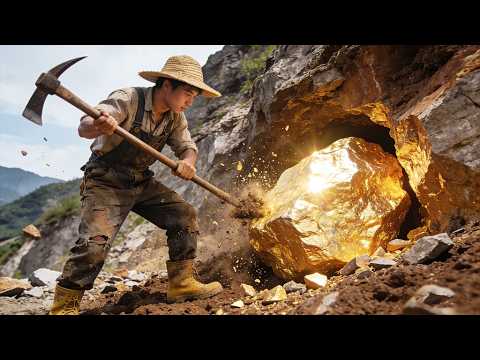 Set up and ruined,he owned nothing but a barren hill.BUT struck a 100-billion gold mine!#231014pcB2