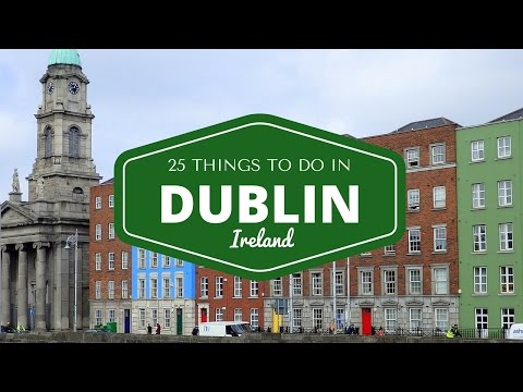 二十五件訪都柏林必做的事！25 things to do in Dublin Travel Guide