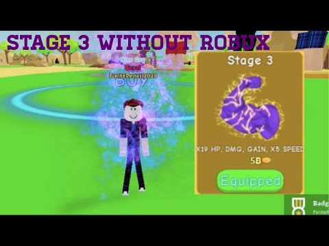 Getting stage 3 without robux in Lifting Simulator + Hercules skill and 1st bloodline rank!
