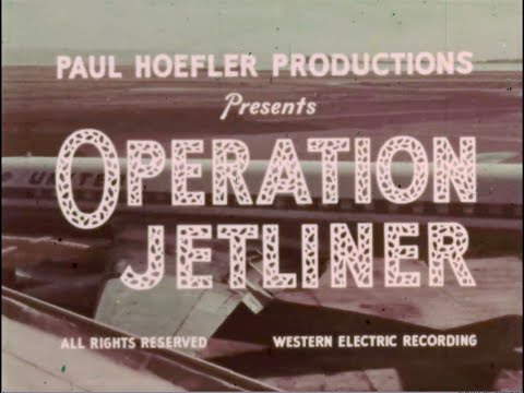 Braniff International Presents Operation Jetliner Douglas DC 8 Pilot Training Film 1964