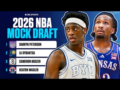 2026 NBA Mock Draft: Darry Peterson goes No. 1 to the Kings, Dybantsa at No. 2 to the Pacers