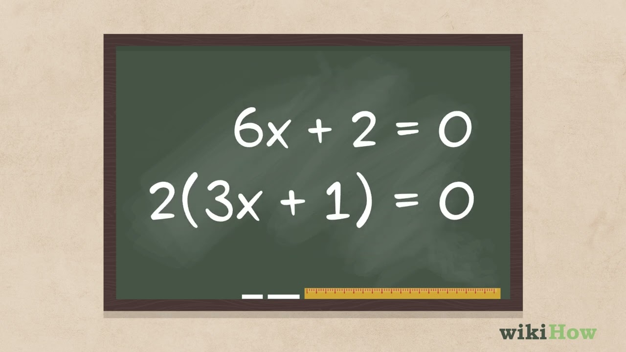 How to Factor Algebraic Equations