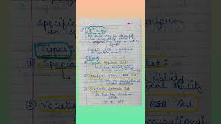 Testing: intelligence, aptitude, achievement and personality test