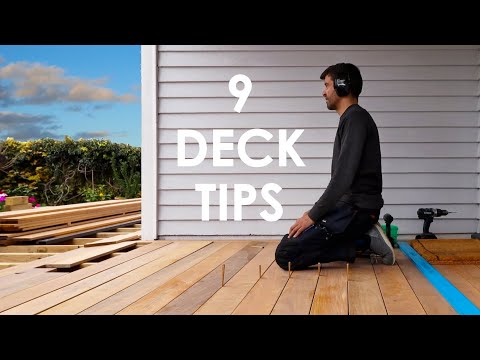 9 Tips for Building a Perfect Deck