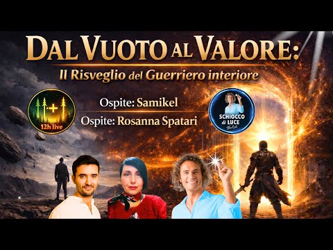 MARATONA LIVE – DAL VUOTO AL VALORE: Il Risveglio del Guerriero Interiore - OLTRE IL VELO (12H)