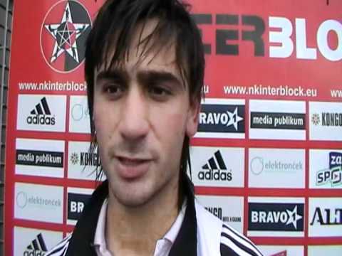 Maxi Klebčar (Bravo1 Interblock) po tekmi s CM Celjem