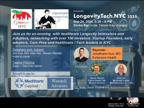 LongevityTech Night NYC 2025