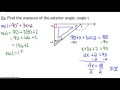 4.1 Triangle Sum Properties Part 2 