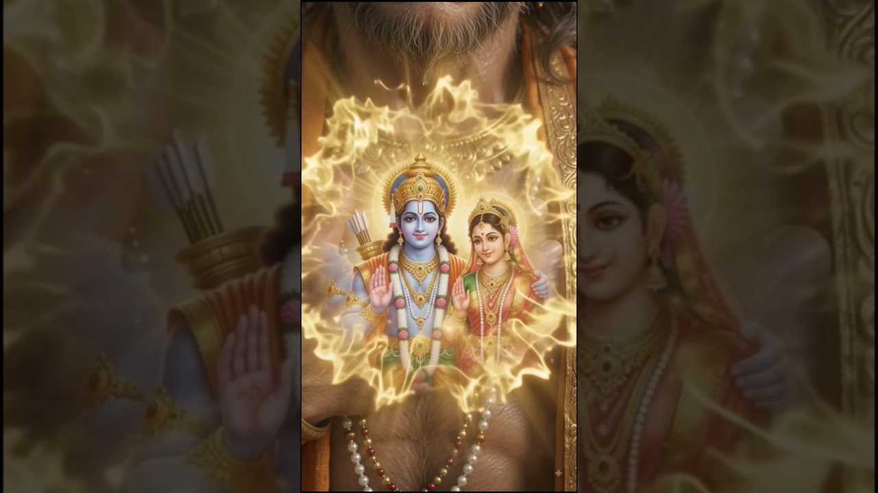 🏹Sree Ram Ko Hanuman Ji Se Uphar Kya Chahiye 🐒🚩💗 #sorts #bhakti #sreeram #hanuman #raghunandan