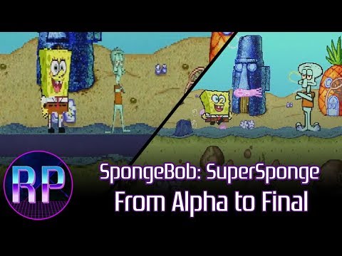 SpongeBob SquarePants: SuperSponge (PS1) - From Alpha To Final