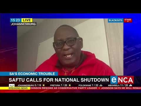 Saftu calls for national shutdown