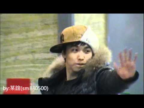 [Fancam] 120209  SUKIRA  Sungmin  Ryeowook  say goodbye^^