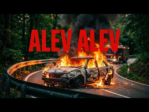 🚗🔥 İnkumu Yolunda Otomobil Alev Alev Yandı