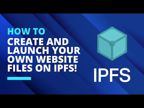 How To Create and Launch Your Own Website Files On IPFS!
