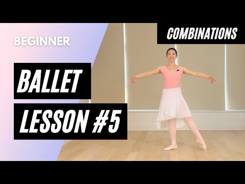 Beginner Ballet Class 5 || Combinations Only