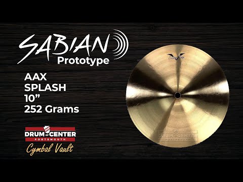 Sabian Prototype AAX Splash Cymbal 10" 252 grams