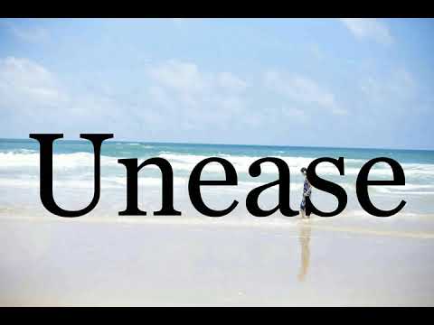 How To Pronounce Unease🌈🌈🌈🌈🌈🌈Pronunciation Of Unease