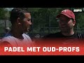 PADEL BATTLE?: Van der Vaart & De Boer vs. Perez & Landzaat