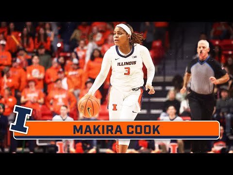 Senior Highlights: G Makira Cook | Illinois Women's Basketball