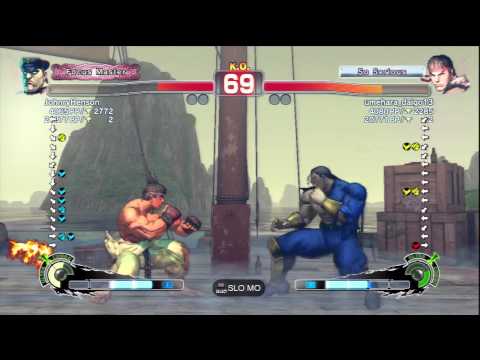 JohnryHenson [M.Bison] Vs umehara_daigo13 [Ryu] SSF4 AE Online Ranked Matches - PSN
