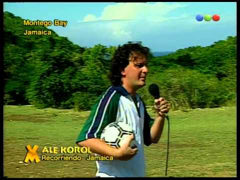 Ale Korol recorriendo Jamaica - Videomatch 1997