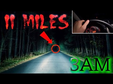 (GONE WRONG) PLAYING THE 11 MILES RITUAL // 3AM CHALLENGE (The Road Doesn't end)