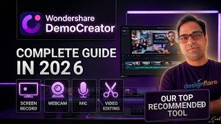Wondershare DemoCreator Tutorial Hindi 2026 | Complete Screen Recording & Video 