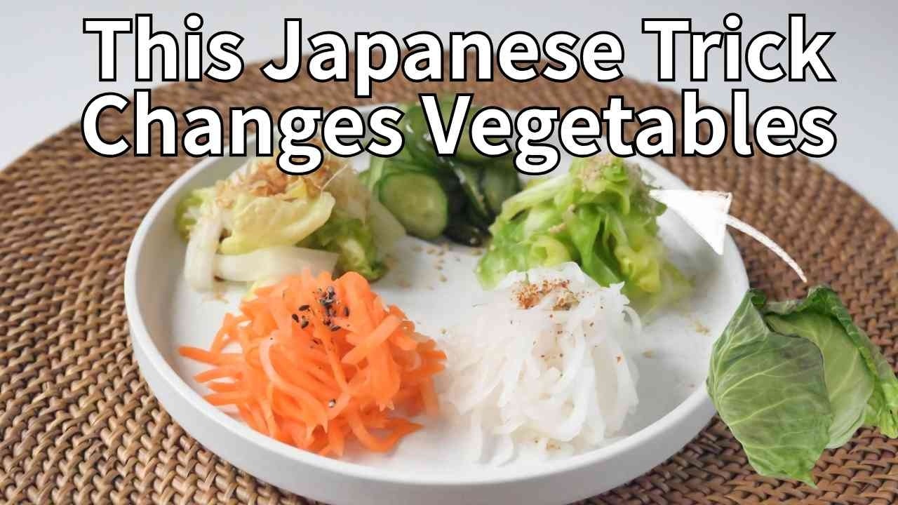 This Simple Japanese Trick Changes Vegetables Forever | Spring Vegetables