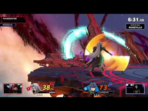 Kurama (Sephiroth) vs SuddenJami (Marth) - ESA Roseville Monthly Winners Round 2