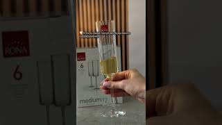 Набор бокалов для шампанского Rona Medium 170 мл, 6шт (6945/170)