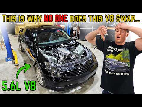 VK56 Engine Swapping My G35 Coupe Ep.7 – Two Steps Back, One Step Forward