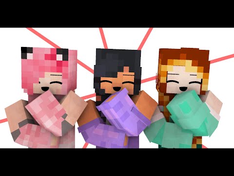 KC, APHMAU, KIM | EVERYONE IS ... SO LUCKY LUCKY - MINECRAFT ANIMATION #shorts