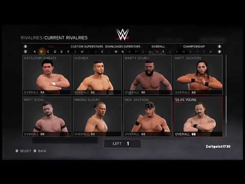 WWE 2K17 Universe RPG - The Fault in Our All Stars