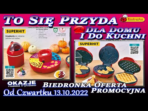 Biedronka Czy To Się Przyda? Oferta Promocyjna Od 13.10.2022 Okazje w Biedronce Dla Domu i Do Kuchni