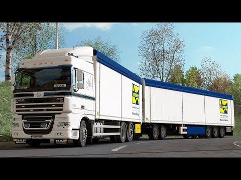 ETS2 1.28 ProMods 2.20 DAF XF105 Göteborg - Lillehammer