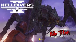 HELLDIVERS 2 CRAZY ALIEN BUGS!