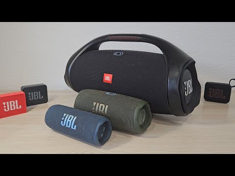 JBL Boombox 2 vs JBL Charge 5 vs JBL Flip 6 vs JBL GO 4 vs JBL GO Essential 2 vs JBL GO