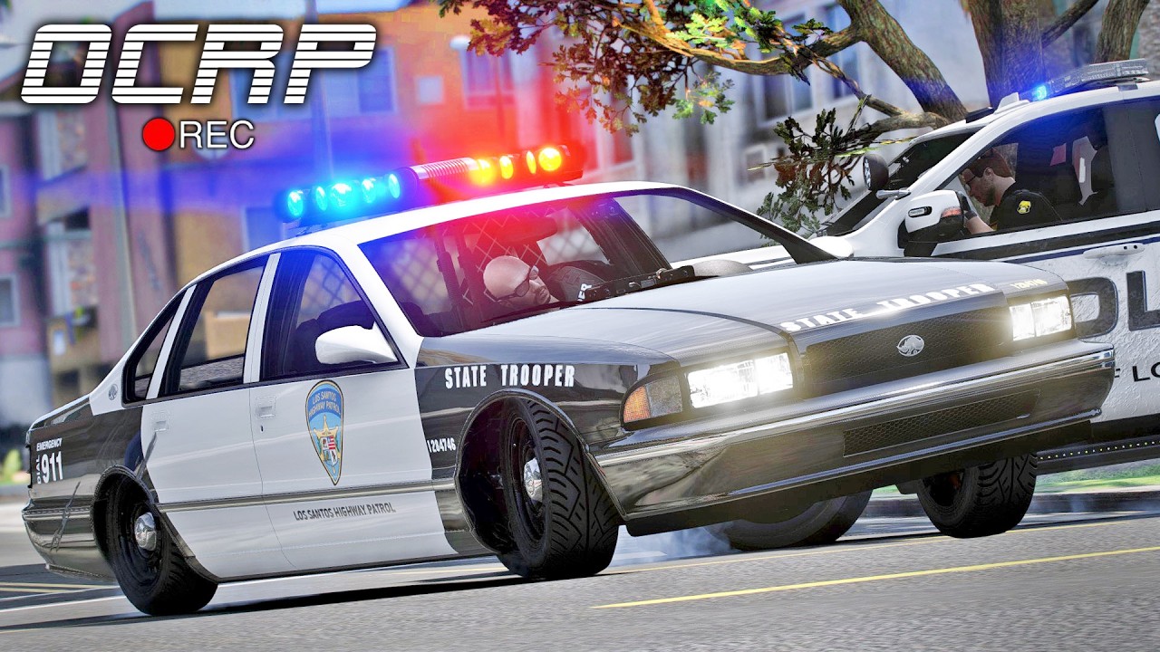 Retro Police Impersonation in GTA 5 RP